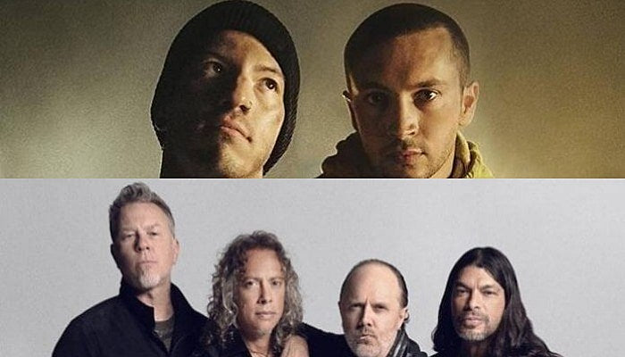 metallica twenty one pilots