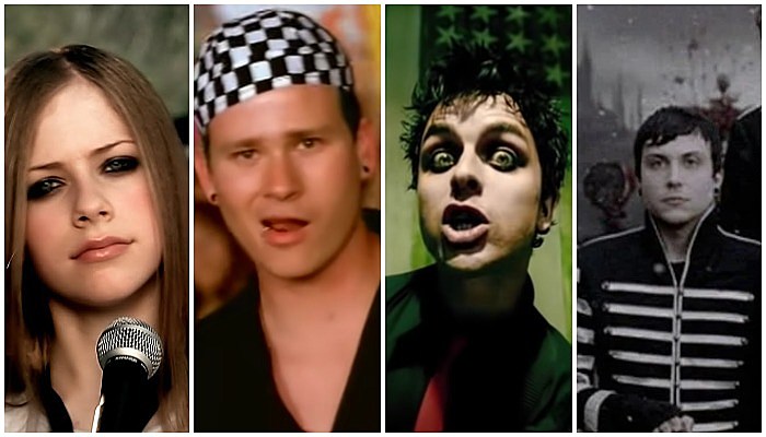 Avril Lavigne, blink-182, Green Day, My Chemical Romance