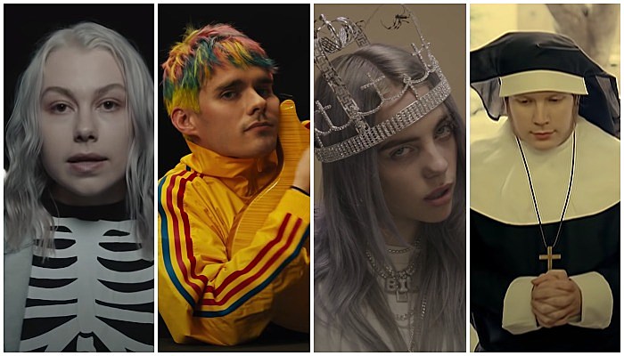 phoebe bridgers, waterparks, billie eilish, fall out boy