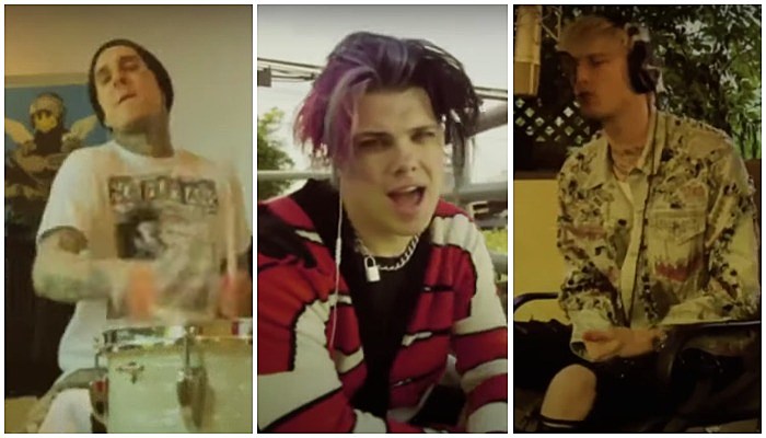 YUNGBLUD/MGK/Travis Barker