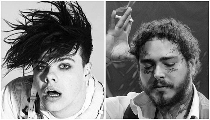 YUNGBLUD collab rumor with Post Malone