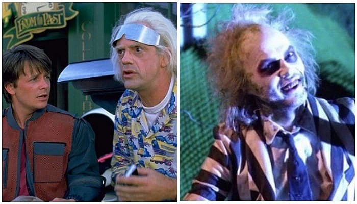 Beetlejuice, Back To The Future Funko 80s tees