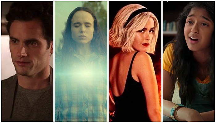 netflix, series, you, umbrella academy, sabrina, never have i ever, netflix zodiac signs