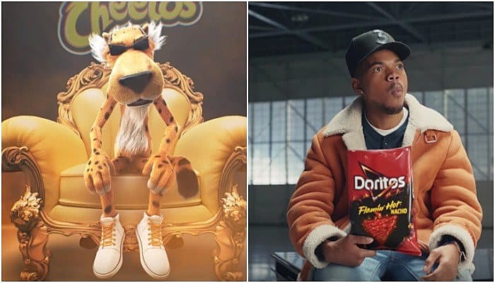 Cheetos Doritos diss, Chester Cheetah