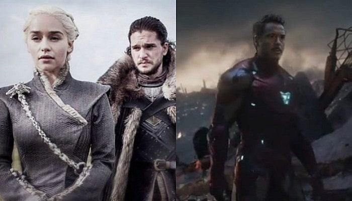 game of thrones avengers endgame