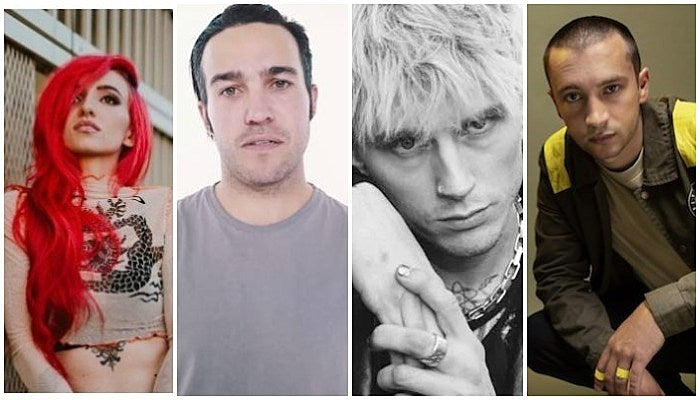 Rock Star Parents Lights Pete Wentz MGK Tyler Joseph