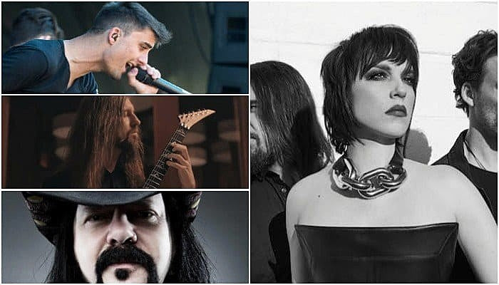 Kyle Pavone, Oli Herbert, Vinnie Paul, Lzzy Hale