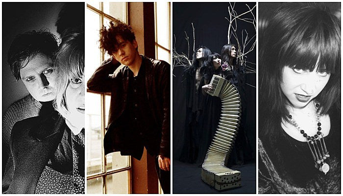 Noise bands, girls in synthesis, jesus and mary chain, boris, lydia lunch