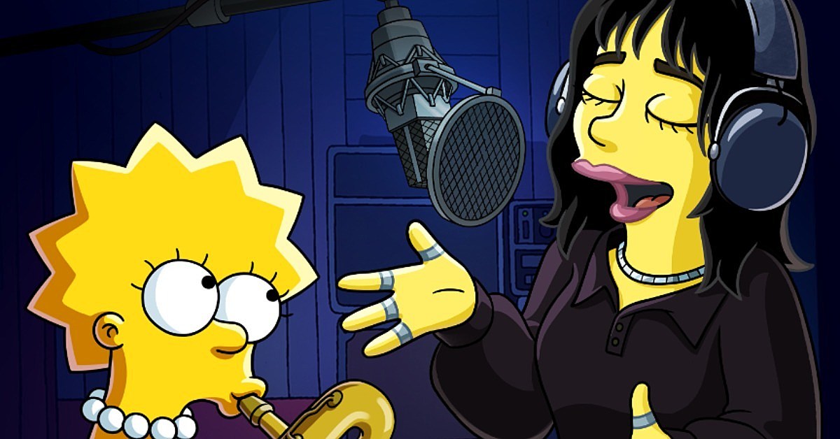 billie eilish the simpsons
