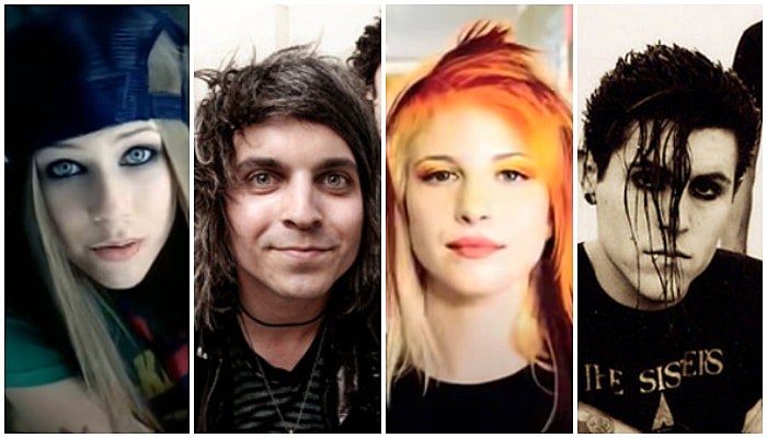 Avril Lavigne The Friday Night Boys Paramore AFI genre-bending bands artists pop-punk