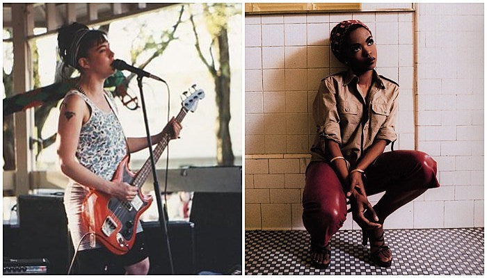 '90s women vocalists bikini kill ms lauryn hill