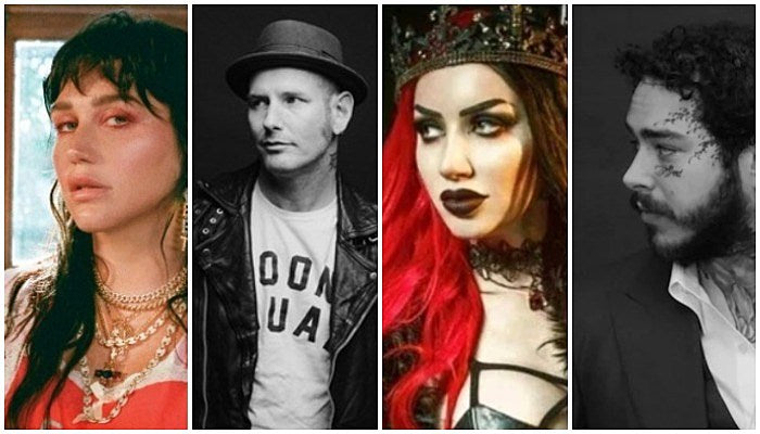 musicians ghost hunting, kesha, corey taylor, ash costello, post malone