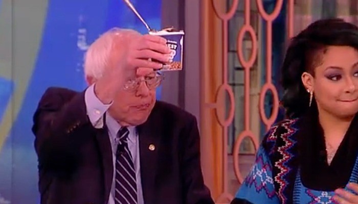 bernie sanders ice cream