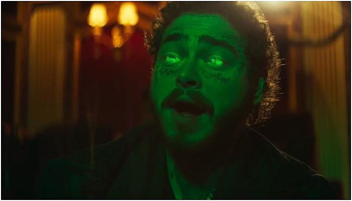 post malone, flamin hot limon doritos
