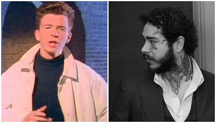 post malone rick astley better now cover
