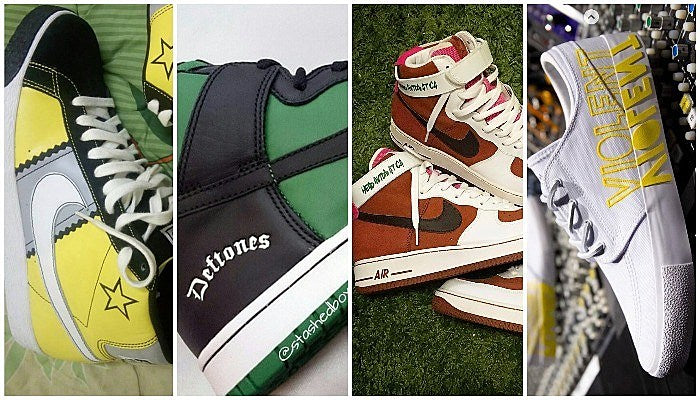 punk band nikes