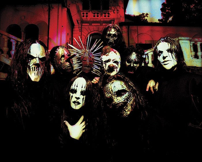 slipknot, spiked collar ban