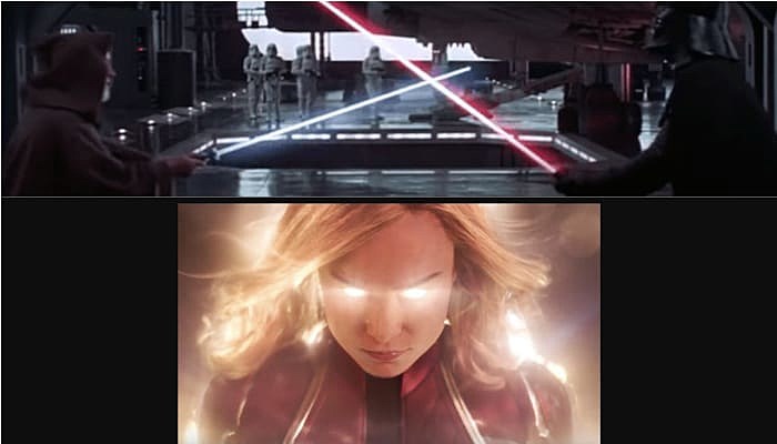 Captain Marvel Star Wars
