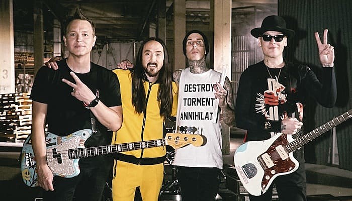 steve aoki blink 182 why are we so broken