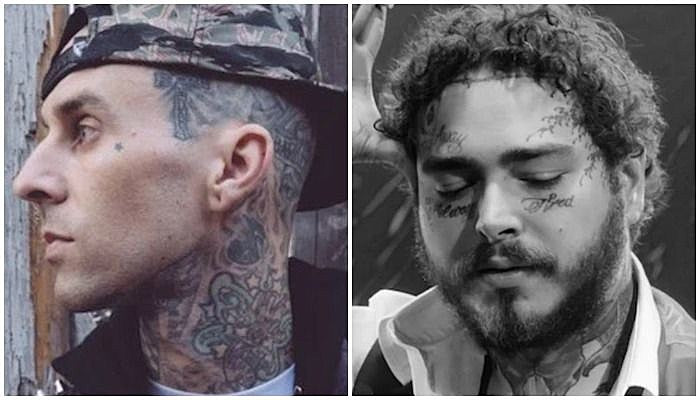 travis barker post malone nirvana