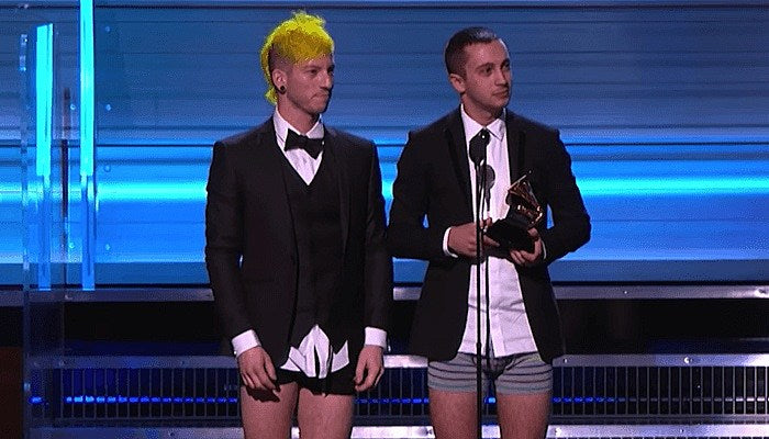 twenty one pilots grammys