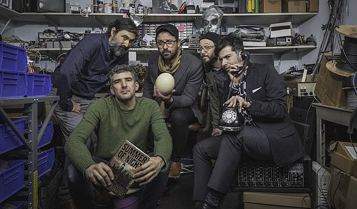 Bird Box author is in a band.