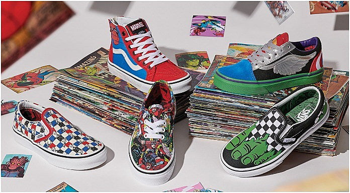 vans and marvel shoe collab
