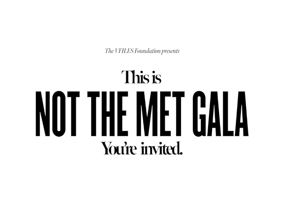 vfiles not the met gala