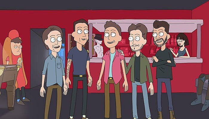 Rick And Morty inspired music video premieres from You Me At Six.