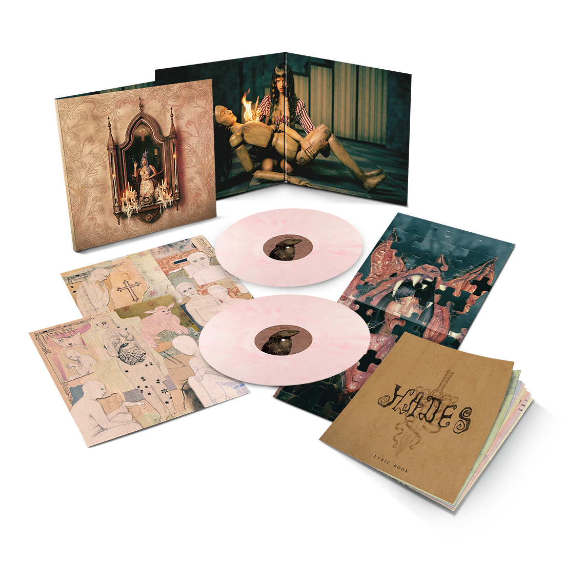 MELANIE MARTINEZ 'HADES' 2LP (Victorian Blush Vinyl)