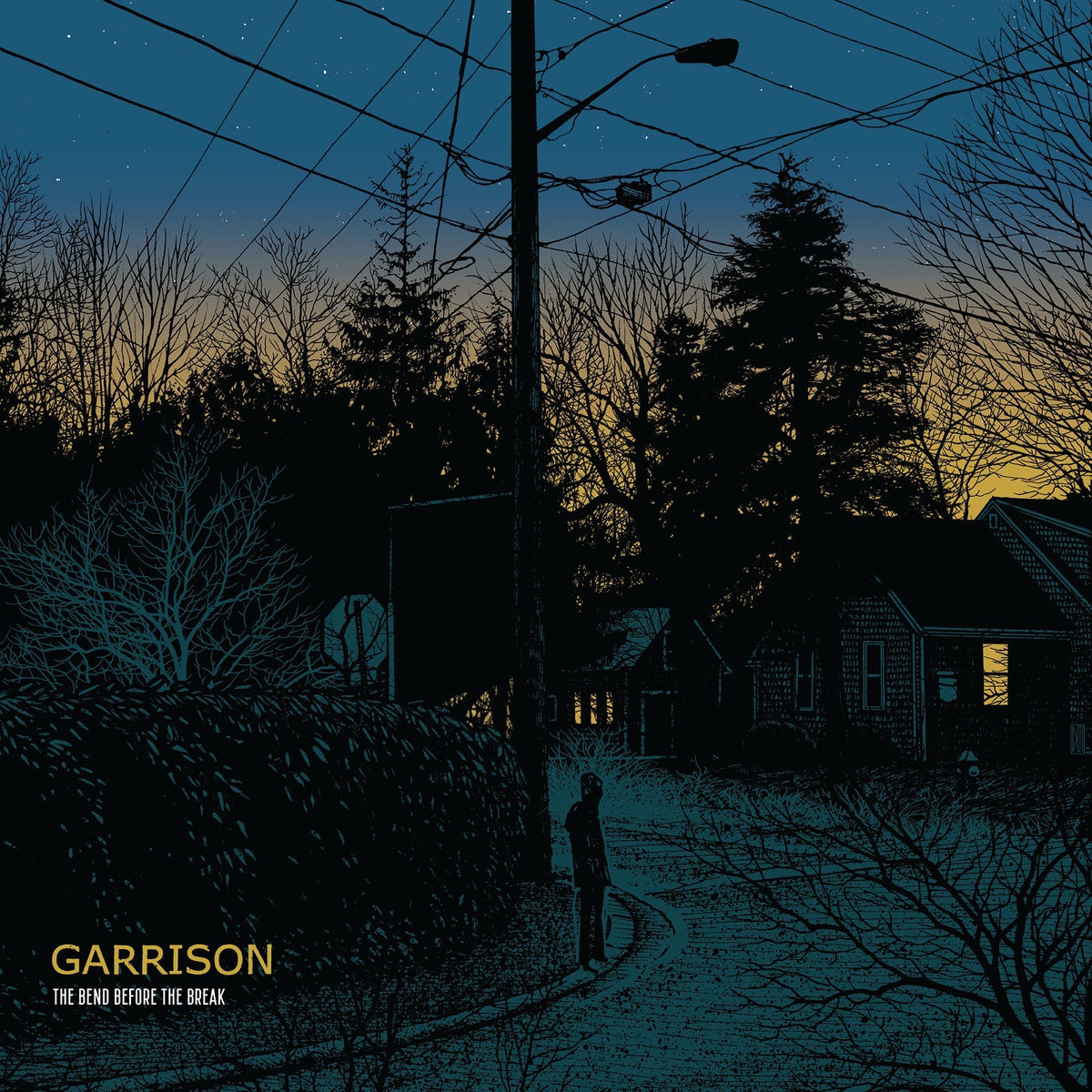 GARRISON 'THE BEND BEFORE THE BREAK' LP (Limited Edition Harlow Vinyl' Only 100 Made)