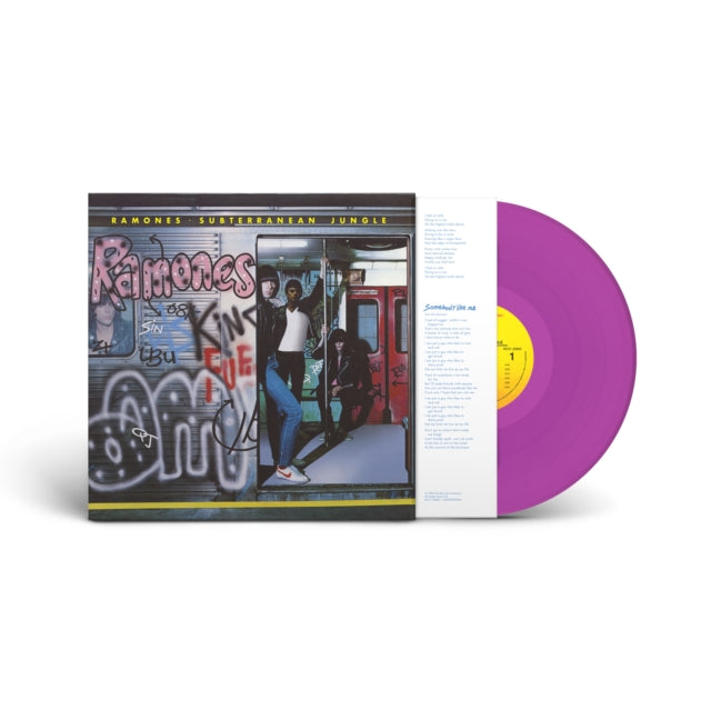 RAMONES 'SUBTERRANEAN JUNGLE' LP (Violet Vinyl)