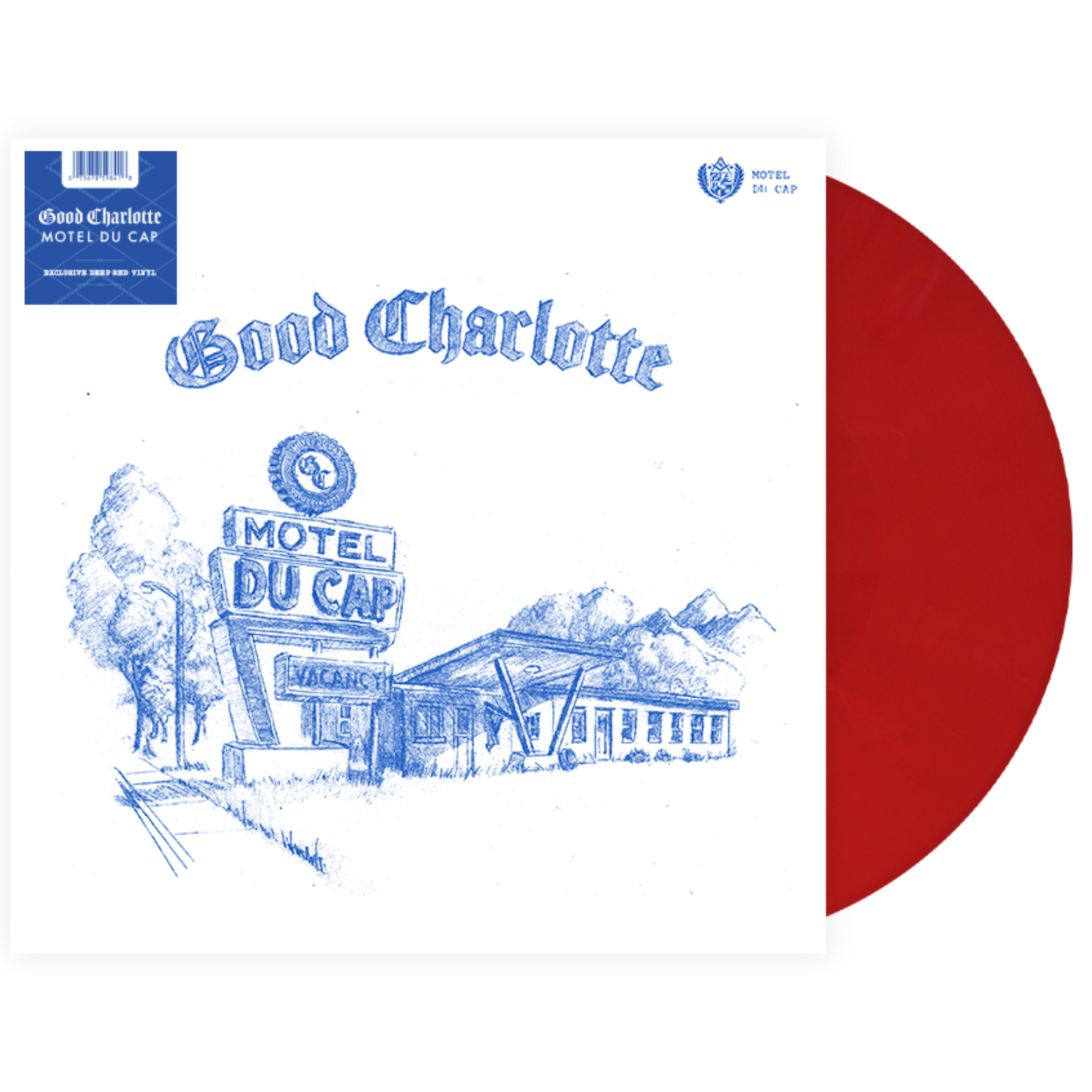 GOOD CHARLOTTE ‘MOTEL DU CAP’ LP (Exclusive, Deep Red Vinyl)
