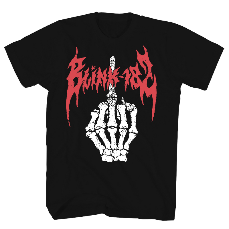 BLINK 182 "MIDDLE FINGER" T-SHIRT