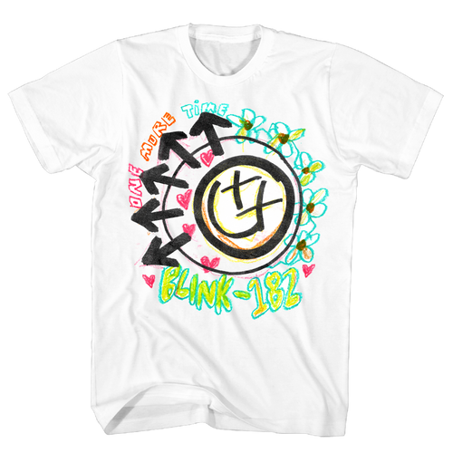 BLINK 182 "WHITE CRAYON" T-SHIRT