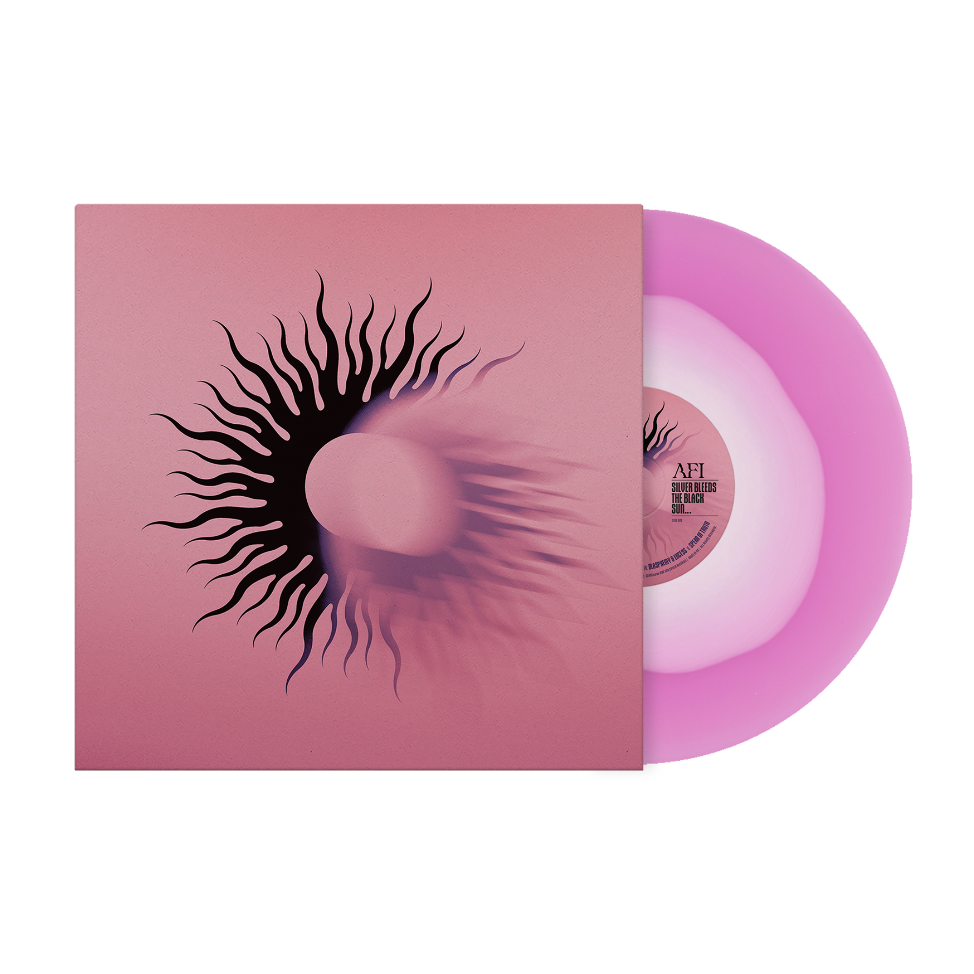 AFI ‘SILVER BLEEDS THE BLACK SUN…’ LP (White & Violet Vinyl)