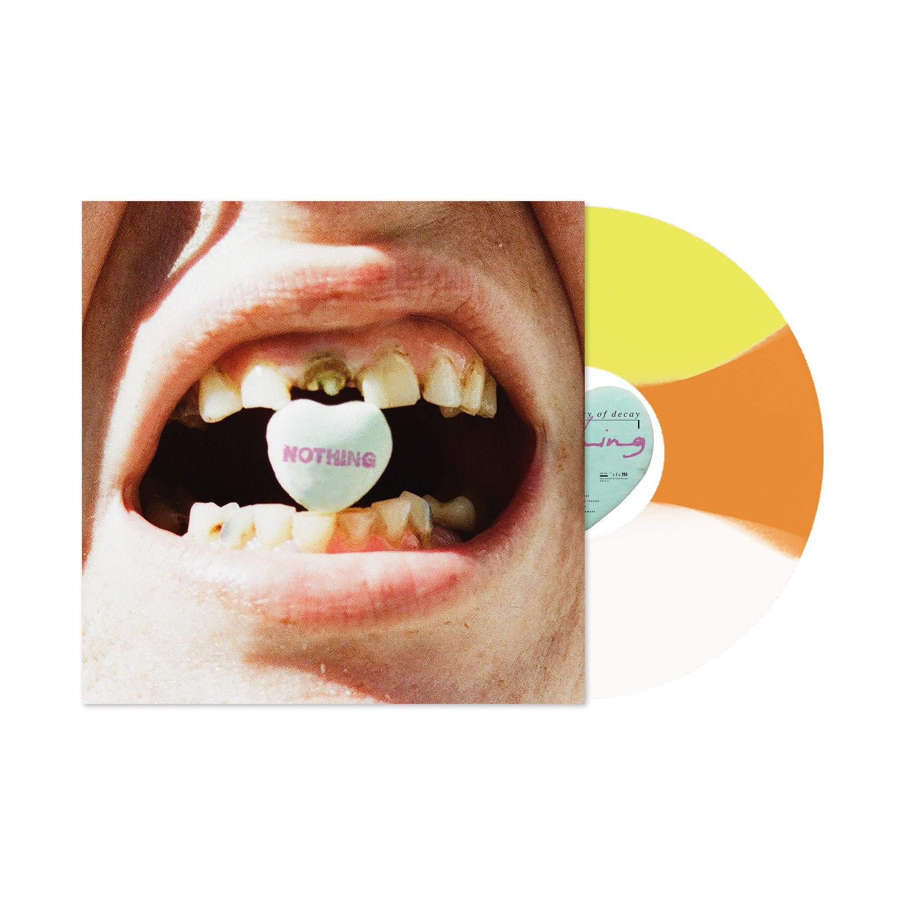 NOTHING ‘A SHORT HISTORY OF DECAY’ LP (Candy Corn Vinyl)