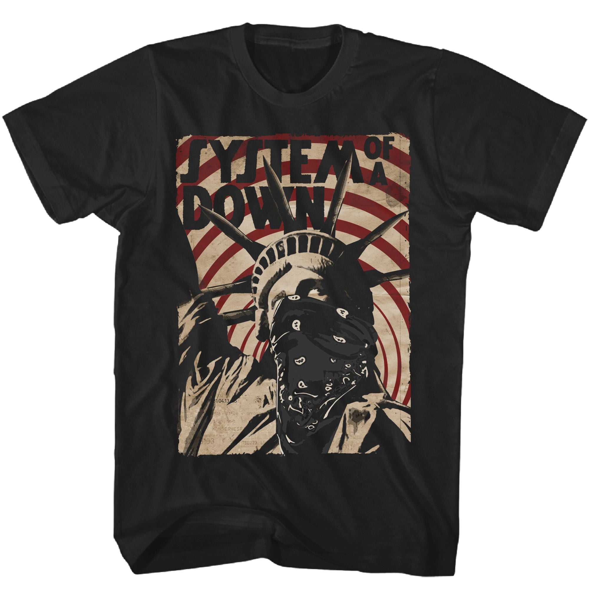 SYSTEM OF A DOWN LIBERTY BANDIT T-SHIRT