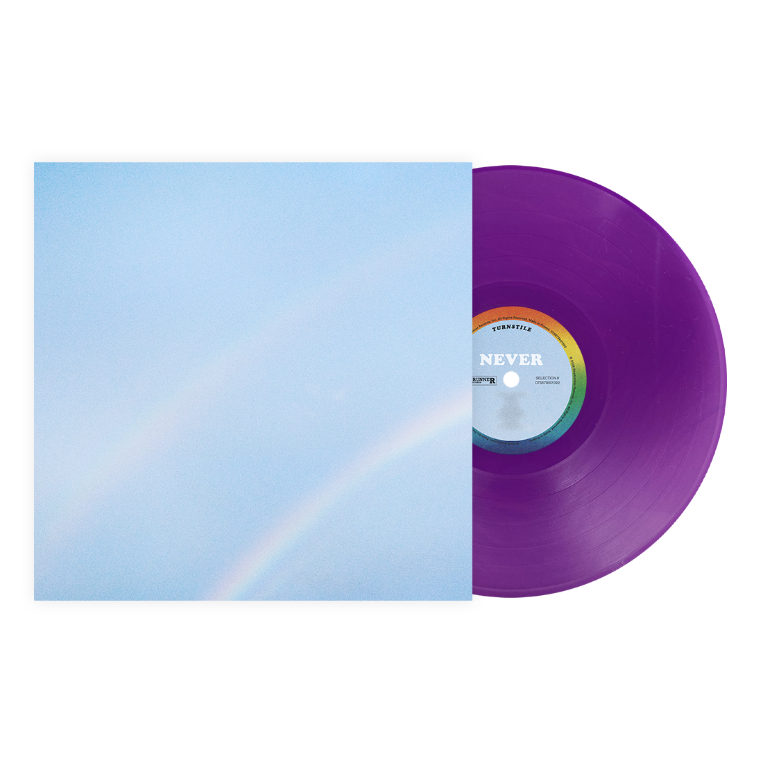 TURNSTILE 'NEVER ENOUGH' LP (Periwinkle Vinyl)