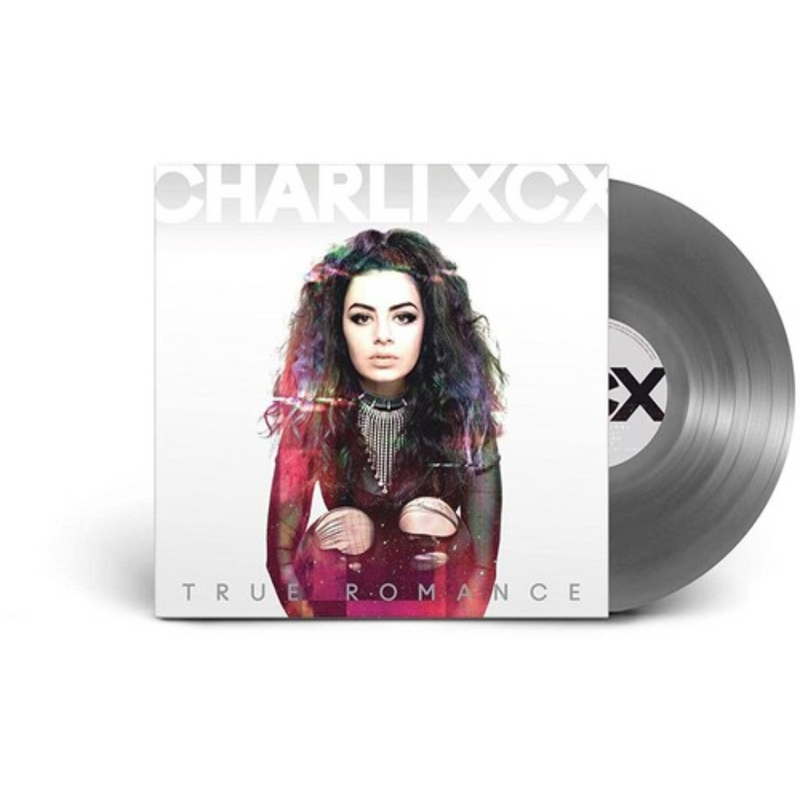 CHARLI XCX 'TRUE ROMANCE' LP (Silver Vinyl)