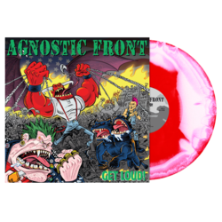 AGNOSTIC FRONT 'GET LOUD'  LP (Red/White Inkspot Vinyl)