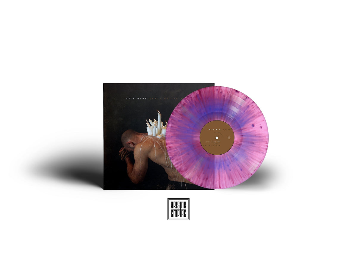 OF VIRTUE'DEATH OF THE ALTAR' LP (Limited, Neon Pink, Purple Splatter Vinyl)