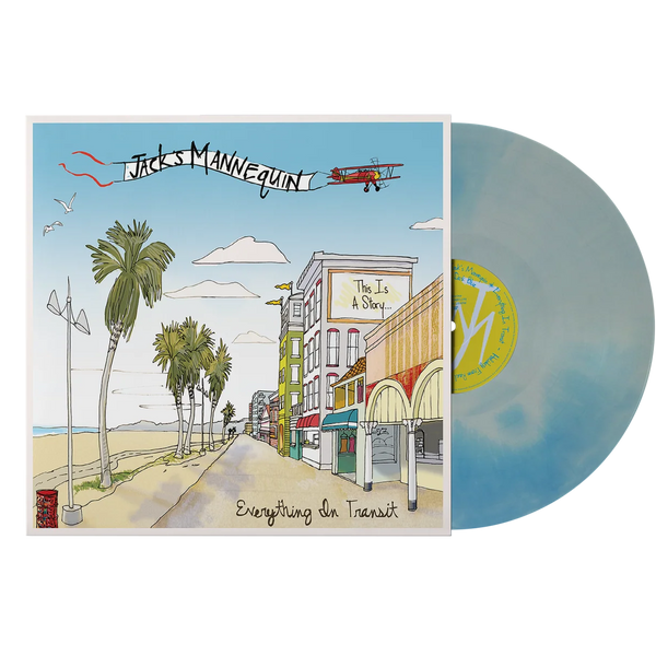 Jack's Mannequin、Andrew McMahon新品未開封レコード JACK'S MANNEQUIN 'EVERYTHING IN TRANSIT' 20TH ANNIVERSARY LP (White &