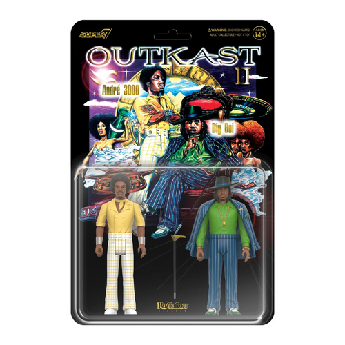 OUTKAST (AQUEMINI) WAVE 2 & (ATLIENS) WAVE 1 REACTION FIGURE BUNDLE