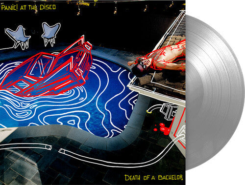 PANIC! AT THE DISCO 'DEATH OF A BACHELOR' LP (Silver Vinyl)