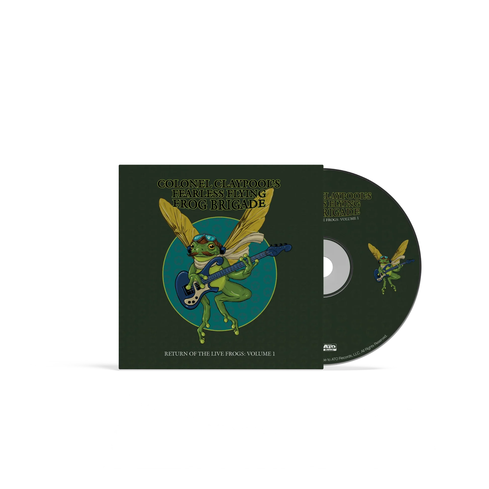 COLONEL CLAYPOOL'S FEARLESS FLYING FROG BRIGADE ‘RETURN OF THE LIVE FROGS: VOLUME 1’ CD