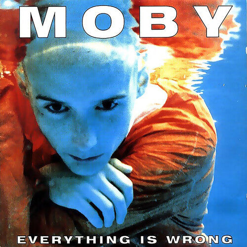 MOBY 'EVERYTHING IS WRONG' LP (Light Blue Vinyl)