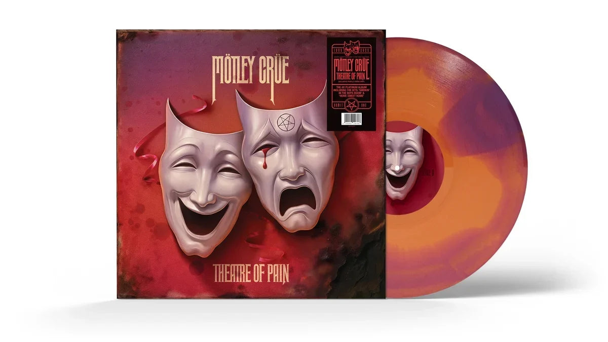 MOTLEY CRUE 'THEATER OF PAIN' LP (40th Anniversary, Purple Crush Vinyl)