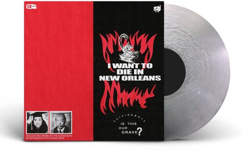 $UICIDEBOY$ 'I WANT TO DIE IN NEW ORLEANS' LP (Silver Vinyl)