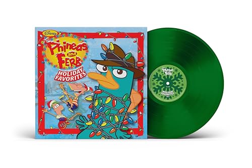 PHINEAS AND FERB 'PHINEAS AND FERB: HOLIDAY FAVORITES' LP (Translucent Emerald Green Vinyl)